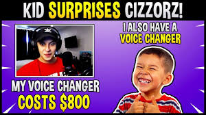 Kid Uses Voice Changer Trolling Cizzorz Kid Surprise The Voice Kids