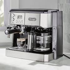 Capsule coffee maker is required to insert coffee capsule into machine and the remaining procedure is completed by machine till the preparation of toothsome cup of coffee without any other disturbance. Delonghi Combination Coffee Espresso Machine Reviews Crate And Barrel Espresso Machine Reviews Percolator Coffee Maker Espresso Machine