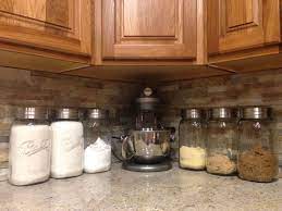 This mason jar canister set is perfect for your kitchen, and can be customized to your own kitchen decor. Pin On For The Home