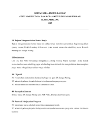 Documents kertas kerja projek kertas projek program. Contoh Kertas Kerja Projek Landskap Contoh Kono