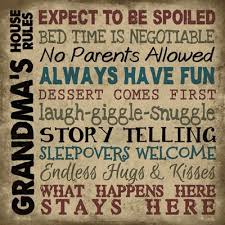 grandma s rules sign house rules sign house rules family wood signs