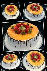 Tres Leches Cake With Fresh Fruit Filling Pastel De Tres Leches Fresh Fruit Cake Yummy Cakes Cake Recipes