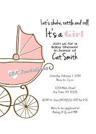 Vintage Stroller Baby Shower Invitation Girl Or Boy By Lbkinvites 15 00 Baby Shower Baby Shower Invites For Girl Baby Shower Invitations