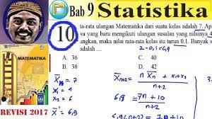 Statistikamari berbuat baik dan mendukung chanel ini demi. Statistika Matematika Bse Smp Kelas 8 K 13 Lat Uk 9 No 10 Ratarata Youtube