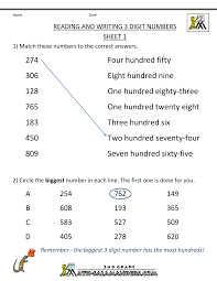 Free Place Value Worksheets Reading And Writing 3 Digit Numbers Writing Numbers Place Value Worksheets 2nd Grade Worksheets