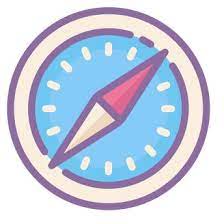 Safari Icons In Cute Color Style For Graphic Design And User Interfaces App Icon Ios App Icon Design Iphone Photo App