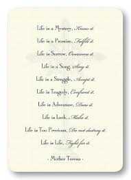 Life Mother Teresa Mother Teresa Quotes Mother Teresa Powerful Quotes