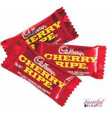 A popular sweet treat in australia and seldom found here in the uk, these dark chocolate bar filled with cherry and coconut are the perfect flavour combination. Cadbury Cherry Ripe 10kg 9300617391777 Ebay