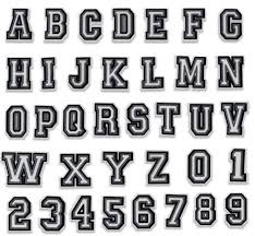 The order of glyphs presented in text rendering. White Grey Black Block Alphabet Cheap Mail Order Shopping Charms Croc Number And