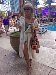 Takeoverstyle Vegas B Day Weekend Las Vegas Pool Party Outfit Pool Party Outfits Summer Vegas Outfit