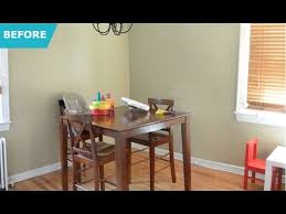 Entry wallcovering, adelphi paper hangings. Dining Room Makeover Ideas Ikea Home Tour Episode 201 Youtube