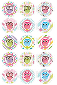 Instant Download Owl Bottle Cap Images 4x6 Sheet 1 Inch Circles For Bottlecaps Hair Bow Centers Bottle Cap Images Bottle Cap Jewelry Bottle Cap Crafts