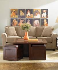 Pelham square cocktail table with four storage cubes. Coffee Table With Seating Cubes Ideas On Foter