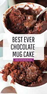 The Moistest Chocolate Mug Cake Mug Cake For One Or Two No Eggs Recipe Desserts Mug Recipes Moist Chocolate Mug Cake