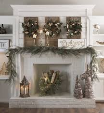 Kirkland Mantel Simple Mantel For Christmas Christmas Mantel Decorations Christmas Fireplace Decor Natural Christmas Decor