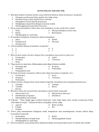 Maybe you would like to learn more about one of these? Soal Komunikasi Terapeutik Pdf