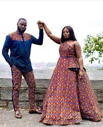 Ankara Couple Outfit African Couples Clothingafrican Couples Etsy In 2021 Couples African Outfits African Wedding Attire African Clothing Styles
