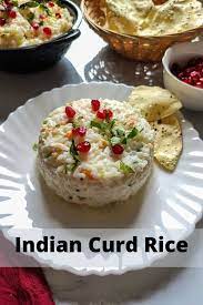 Curd Rice A Delicious Vegetarian Indian Rice Recipe Perfect For Summers Recipe Indian Rice Recipes Indian Food Recipes Vegetarian Vegan Recipes Easy