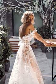 3d Lace Elegant Boho Ivory Wedding Dress Blush White Sleeves Train Embroidered Tulle Gown Wedding Dress Bohemian Corset Open Lace Transparen In 2021 Wedding Dresses Blush Wedding Dresses Satin Wedding Dresses Lace