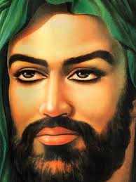 New 27”x19” Velvet Wall Hanging, Holy Man Imam Hossein