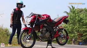 List modif nva movistar saya stang jepit 100 heandel 75 proguard 100 cover gear 100 underbund 300 jok pisah 300. New Vixion Advance Modifikasi Review Accesories Ban Cacing Youtube