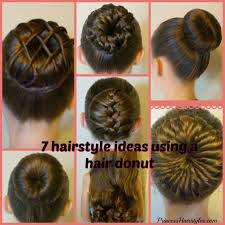 If you don't own a hair doughnut already, head over to my blog. 7 Ways To Make A Bun Using A Hair Donut Hairstyles For Girls Princess Hairstyles