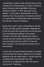 To add it up, the actress made about 2 million in less than a week. A Thorne In The Website The Bella Thorne And Onlyfans Controversy Defined Media Out News