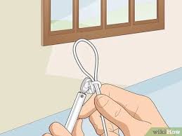 This steel wire rope can be used for guy wires, net suspension, animal leashes and tether lines. Simple Ways To Hang Curtains With Wire 12 Steps With Pictures