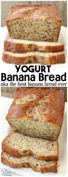 Yogurt Banana Bread Is The Best Banana Bread Recipe Ever Made With Yogurt And Ripe Bananas It In 2020 Yogurt Banana Bread Best Banana Bread Greek Yogurt Banana Bread