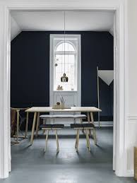 Georg Dining Table And Bench In The Blue Room 1 St Floor Interior Deco Blue Rooms Interior Decorating