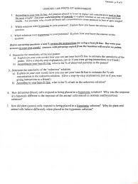We did not find results for: Osmosis Goals Investigate The Effects Of Solutions Of Varying Osmolarities On Animal And Plant Cells Practice Proper Graphing Techniques Course Hero