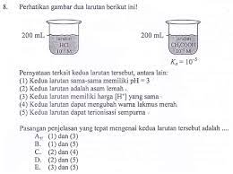Kumpulan Materi Pelajaran Dan Contoh Soal 10 Contoh Soal Hots Kimia Smk