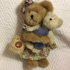 Boyds Bear Momma Mcbearlove And Baby Best Dressed Etsy Plush Stuffed Animals Boyds Bears Teddy Bear