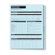 Confidential Employee Medical Records Folder