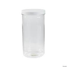 Airtight large glass storage jar with metal clamp lid tall. Tall Jars With Lids Oriental Trading