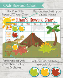 Printable Reward Chart Dinosaurs Printable Reward Charts