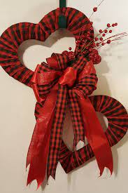 Valentine S Day Double Heart Wreath Valentine Day Wreaths Etsy Diy Valentines Day Wreath Valentine Wreath Diy Diy Valentine S Day Decorations