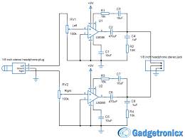 Headphone Amplifier Circuit Gadgetronicx Hifi Elektronik Bauanleitung