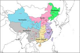 China province maps at chinatouristmaps.com provide details of every single province of this country, and sketch the geographic features and political boundaries of all 34 provinces of china while plotting the capital and other major cities of each of these provinces. Simulation Domain Covering China And Surrounding Countries The Regions Download Scientific Diagram