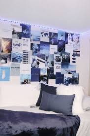 Edge Led Blue Lights Dorm Room Designs Blue Dorm College Dorm Room Decor