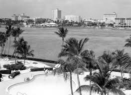 The park has metered parking and guarded swimming. Florida Memory Aerial View Of Swimming Pool With Lake Worth In Background West Palm Beach Florida