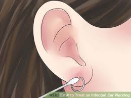 how to treat an infected ear piercing infected ear piercing ear piercings new ear piercing