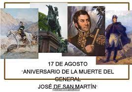 El 17 de agosto, además de ser feriado en argentina por el aniversario de la muerte de josé de san martín, es el día mundial del peatón, en un intento por remarcar la importancia de repetar. Imagenes Representativas Para Conmemorar El 17 De Agosto El Aniversario De La Muerte De General Jose De San Martin