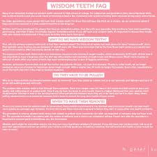 Jun 24, 2004 · a third set of teeth? Wisdom Teeth Faq