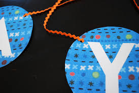 Happy birthday letters printable blue. Free Printable Happy Birthday Banner Pdf In Blue Merriment Design