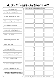 Is, am or are worksheet 1. A 5 Minute Activity 2 English Activities Teaching Teaching English