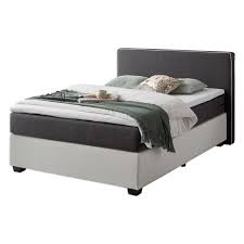 Die richtige matratze & das passende lattenrost für dein kleines doppelbett. Boxspringbett Weiss Grau H2 140x200 Cm Online Bei Roller Kaufen