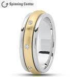 Get it as soon as thu, aug 19. Spinner Wedding Bands From Mdc Diamonds