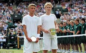 Liam tarquin broady is a professional tennis player and current british no. Wimbledon 2011 Liam Broady 17 Falls At Final Hurdle In Boys Final Daily Mail Online