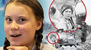 Greta Thunberg Bir Zaman Yolcusu Mu Iklim Degisikligi Fotograf Sosyal Medya